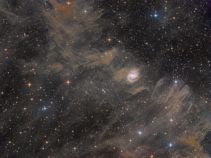Тайны спиральной галактики NGC 6951