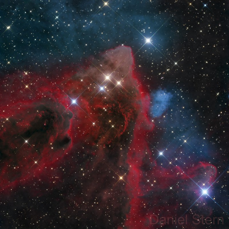 Эмиссионная туманность Sh2-278: красота вселенной