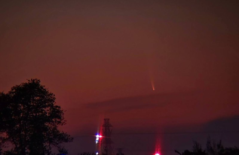 Подборка фотографий кометы C/2024 G3 ATLAS