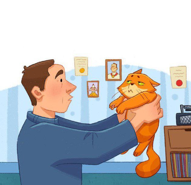 Иллюстратор книги о космическом коте Лютике