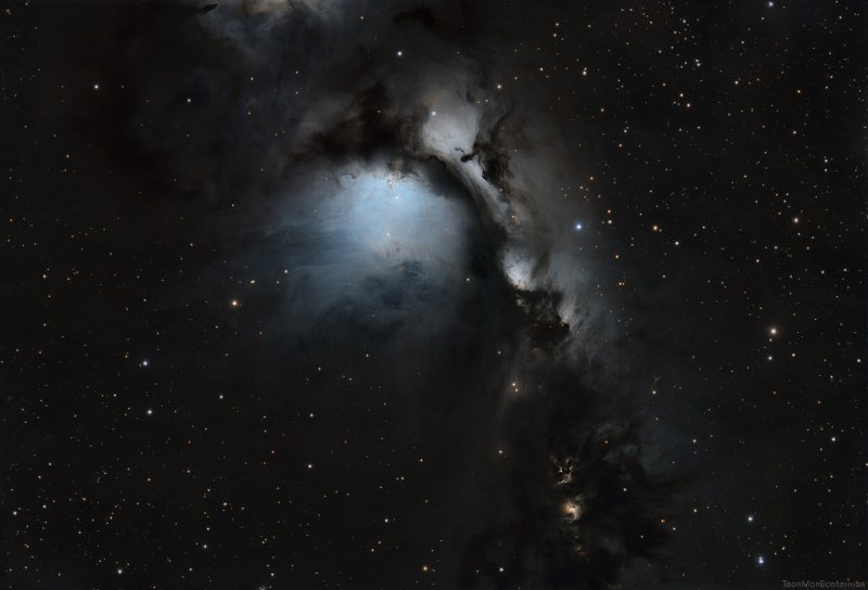 Отражательная туманность M78: красота вселенной