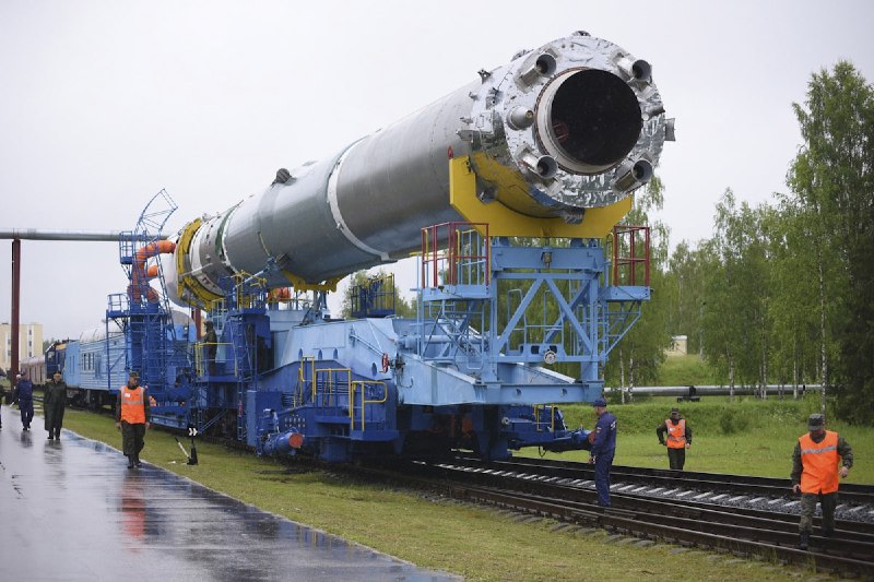 Успешный пуск ракеты-носителя с космодрома Плесецк