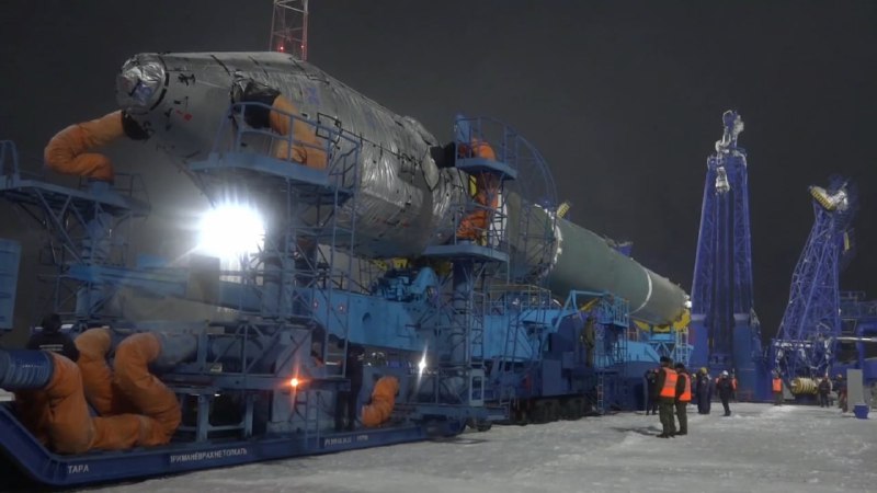 Успешный пуск ракеты-носителя с космодрома Плесецк