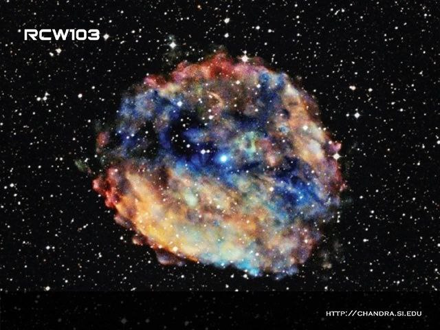 Нейтронная звезда в туманности RCW 103
