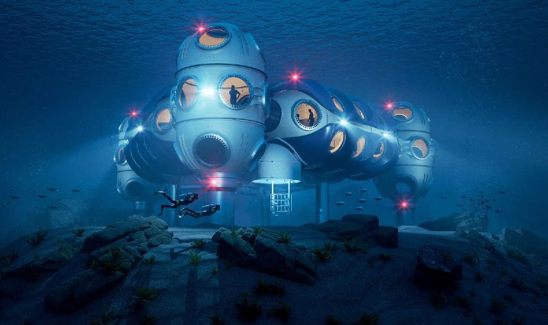 Строительство подводного города: проект Deep