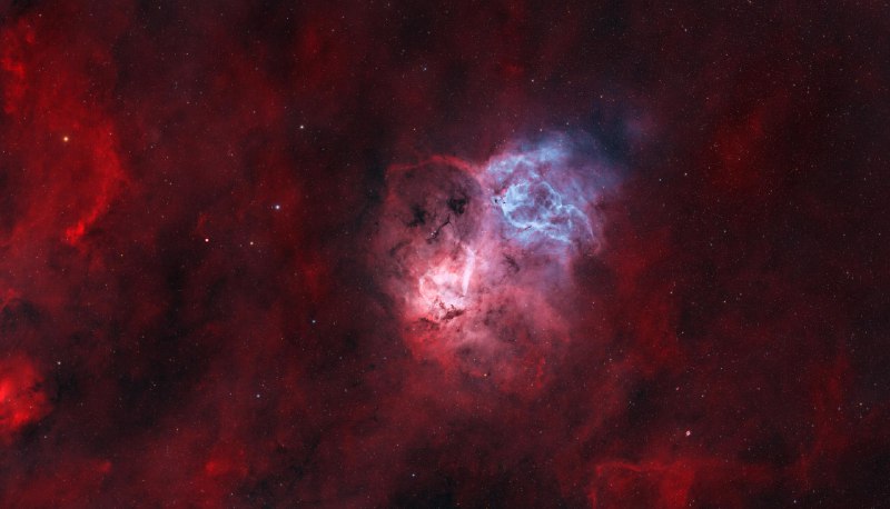 Эмиссионная туманность Sh2-132: краткий обзор