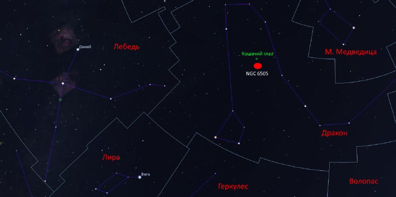Открытие радиообъектов в галактике NGC 6505