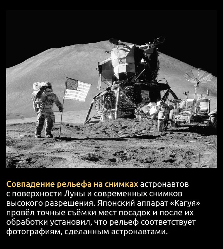 Доказательства высадки астронавтов на Луну