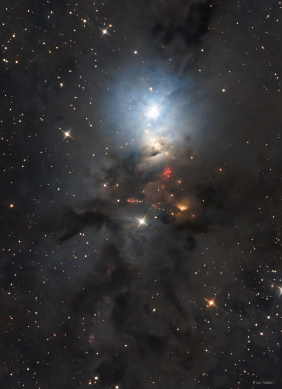 NGC 1333: Отражательная туманность в созвездии Персея