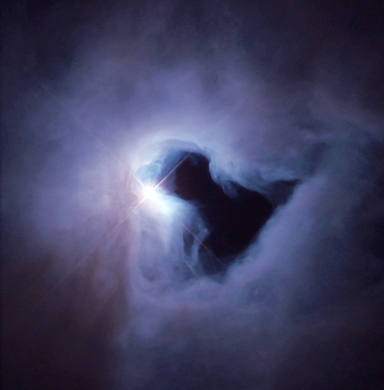 Загадочная дырка в туманности NGC 1999