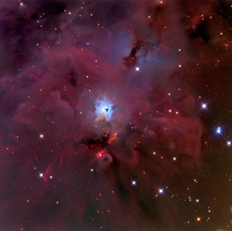 Загадочная дырка в туманности NGC 1999