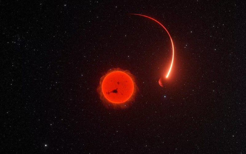 Найдена гигантская экзопланета в звездной системе Gaia-4b