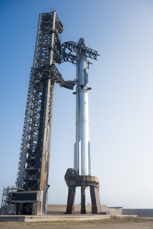 Запуск седьмого полёта Starship: онлайн-стрим и особенности миссии