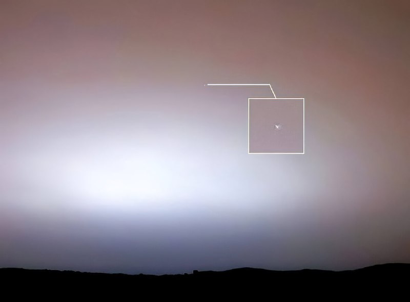 История первой фотографии Земли с Марса