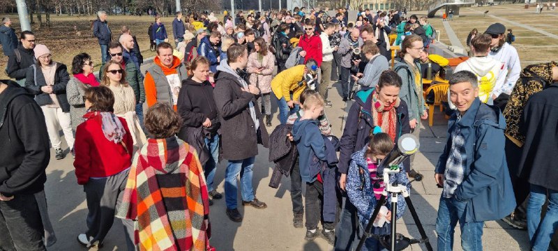 Успех наблюдений солнечного затмения в России