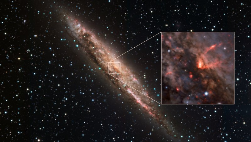 Невероятное открытие о галактике NGC 4945