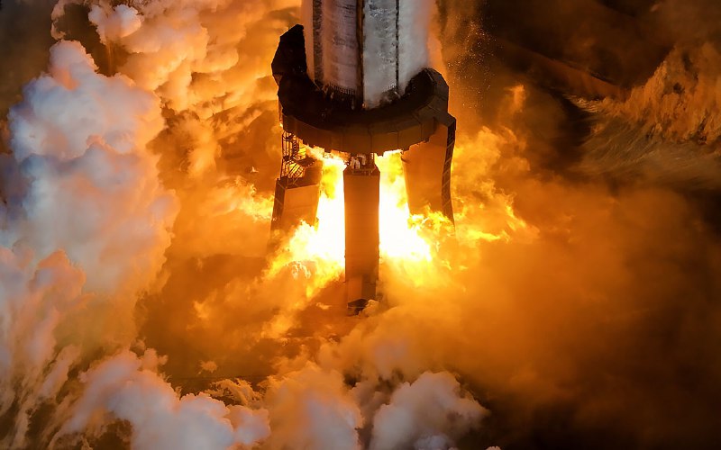 SpaceX готовит Super Heavy к новому запуску