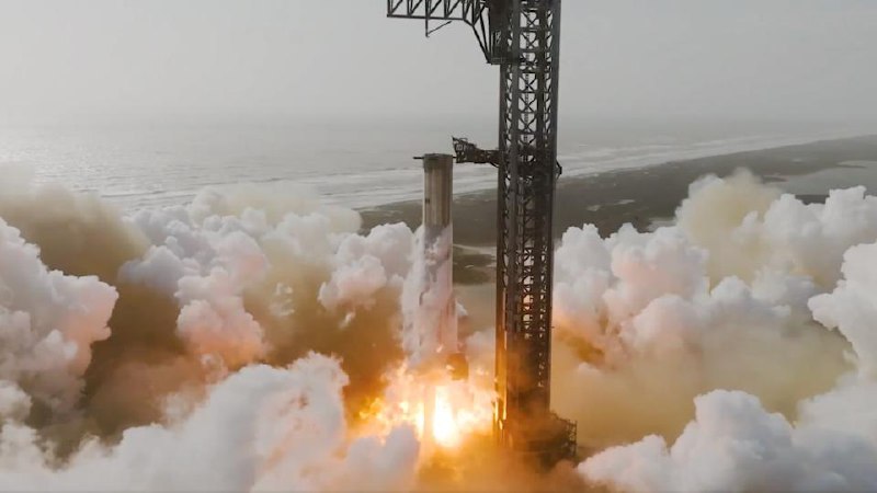 SpaceX готовит Super Heavy к новому запуску