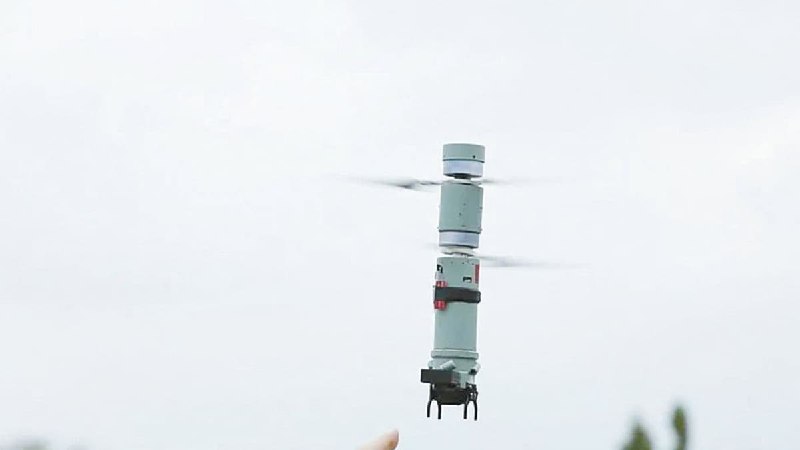 Новый китайский дрон с возможностью сброса гранат и управлением с ИИ