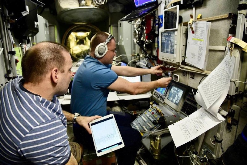 Деятельность космонавтов на Международной космической станции в апреле 2025 года