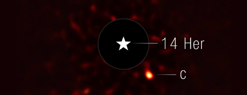 Необычные особенности системы планет 14 Геркулеса b