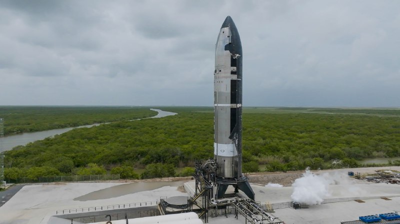 Происшествие на испытательном стенде Starship компании SpaceX