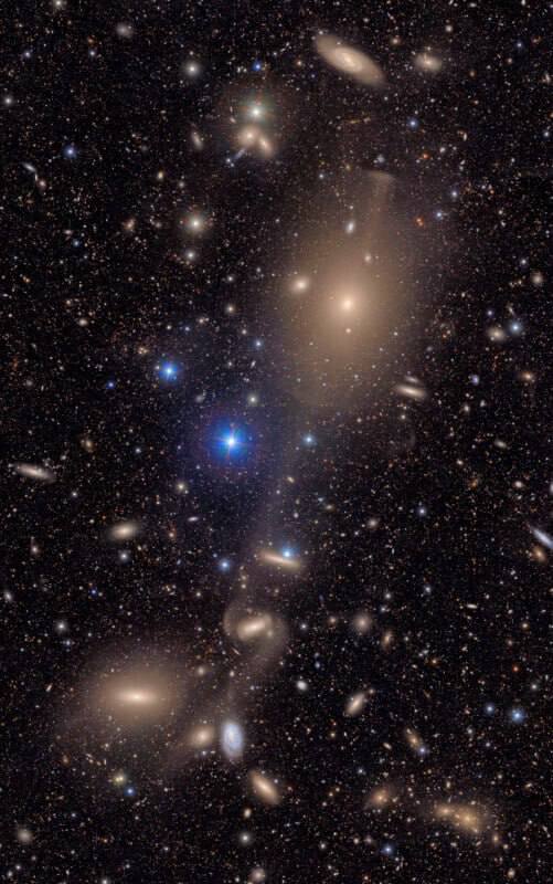 Первая серия снимков новой обсерватории Веры Рубин с помощью камеры LSST