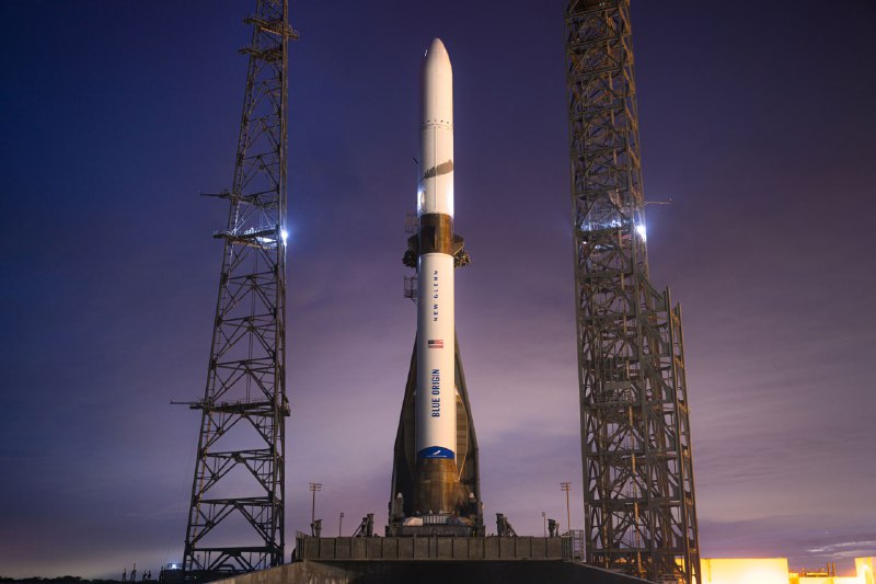 Blue Origin готовится к запуску межпланетной миссии на Марс с ракеты New Glenn
