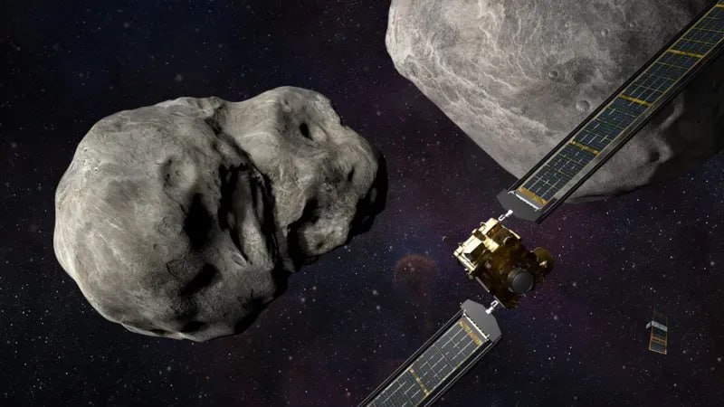 Новости о неудаче NASA в корректировке траектории астероида Диморф