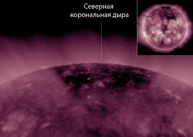 Возрождение полярных корональных дыр на Солнце и признаки снижения активности звезды