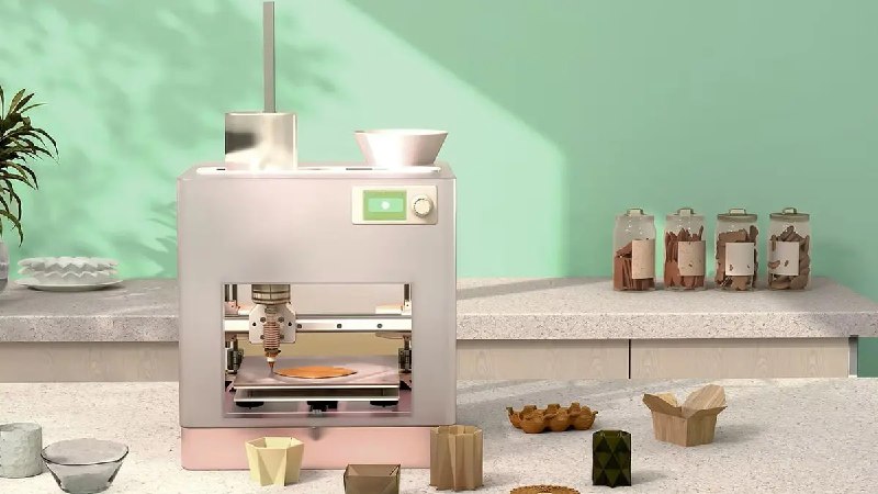 Новый 3D-принтер превращает пищевые отходы в бытовые предметы