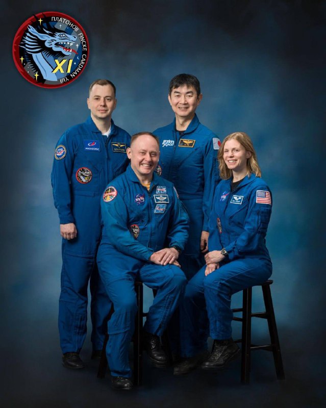 Старт миссии Crew Dragon с российским космонавтом Олегом Платоновым