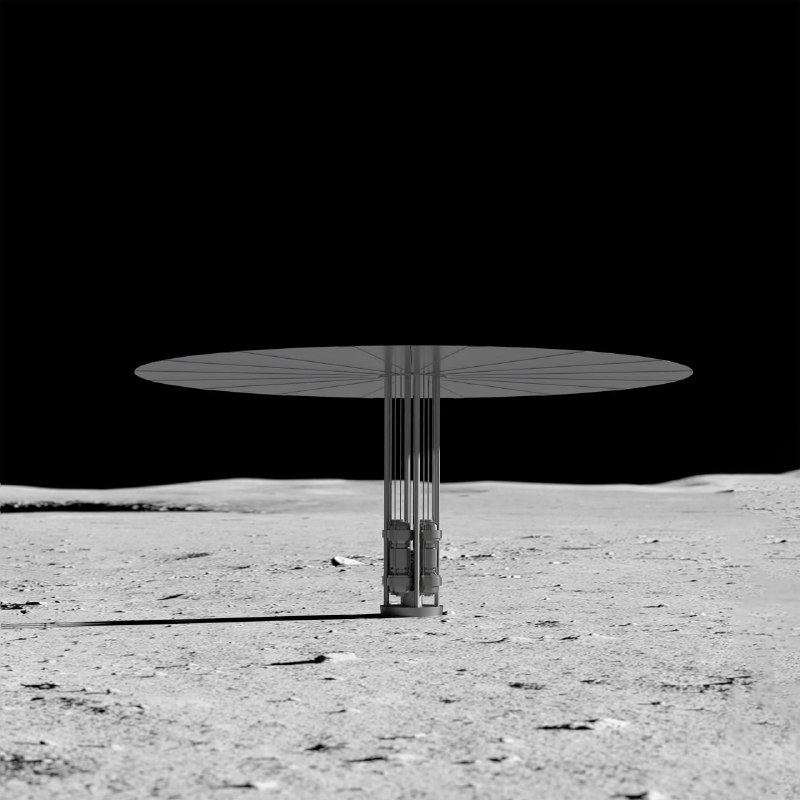 NASA планирует отправить ядерный реактор на Луну для обеспечения энергетической базы