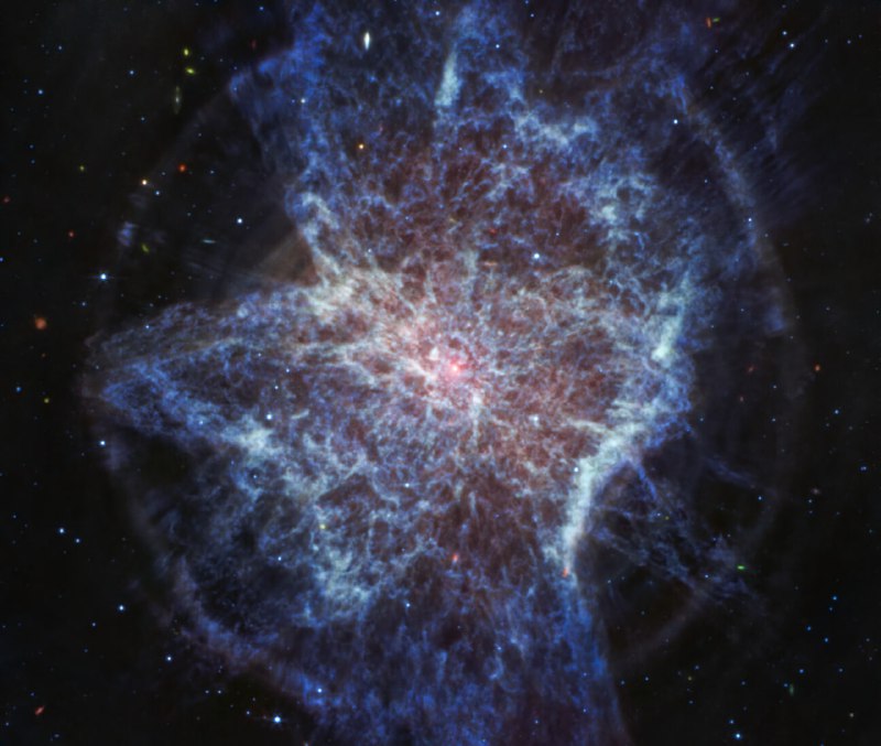 Уникальная форма планетарной туманности NGC 6072 и её особенности