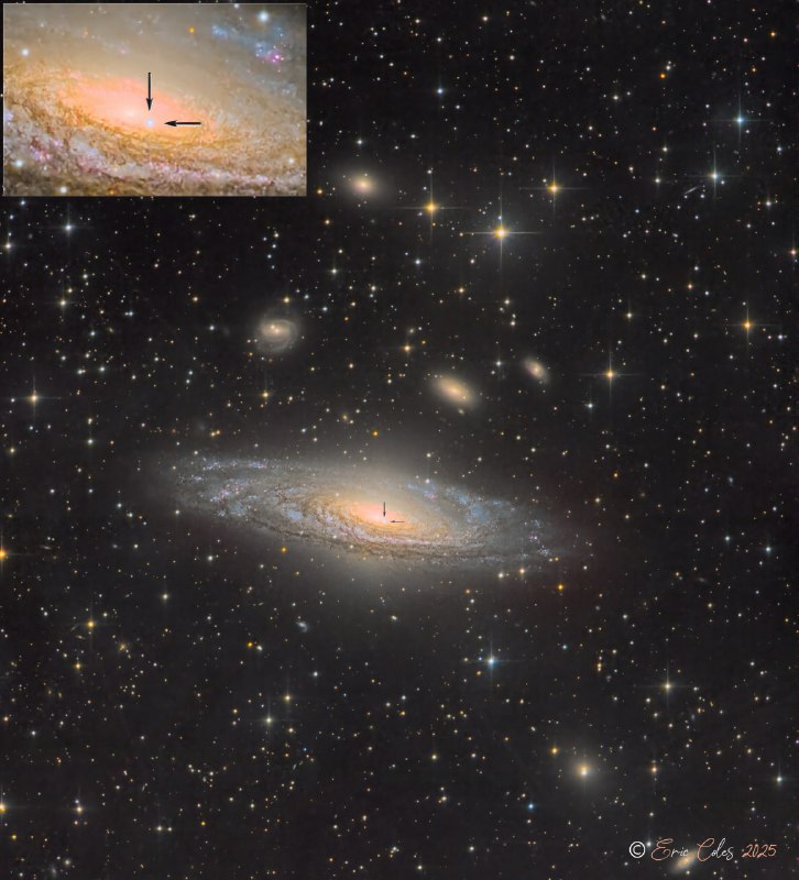 Обнаружение сверхновой 2025 в галактике NGC 7331